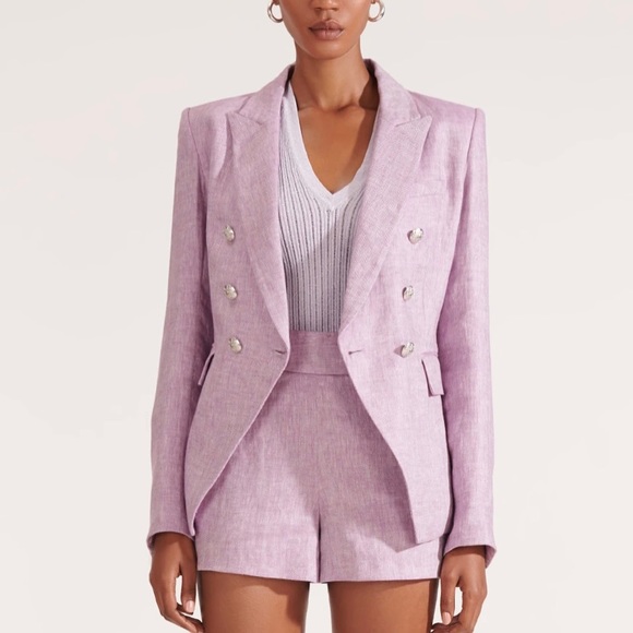 Veronica Beard Jackets & Blazers - Veronica Beard Miller Linen Dickey Jacket